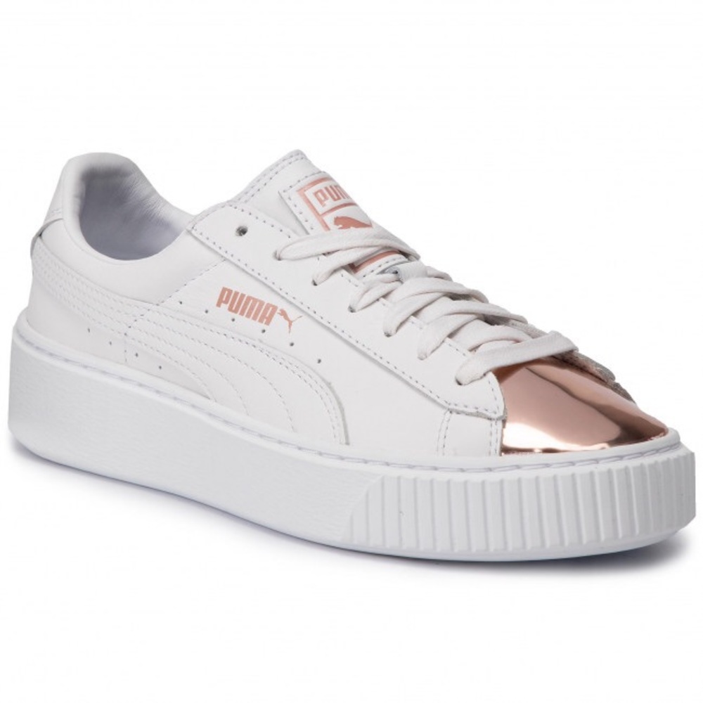 Basket Platform Metallic Pumas
